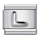 Raised Sliver Letter Charms