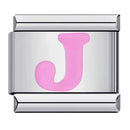 Pink Letter Charms