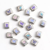 Butterfly Italian Charm Bracelet