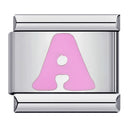 Pink Letter Charms