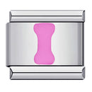 Pink Letter Charms