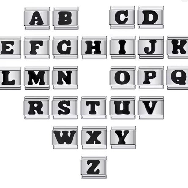 Black Letter Charms