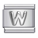 Raised Sliver Letter Charms