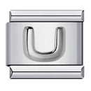 Raised Sliver Letter Charms