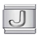 Raised Sliver Letter Charms