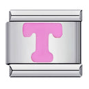 Pink Letter Charms