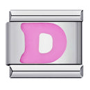 Pink Letter Charms